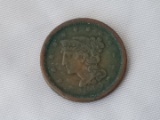 1849 Large Cent Full Liberty
