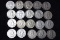 Roll of Franklin Half Dollars - 20 Coins - Average Circulated and Better