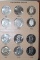 Complete Set of 23 Eisenhower Dollars 1971-1978  Includes Silver Proofs-Proofs& BU
