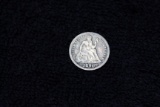 1890 Seated Liberty Dime F+