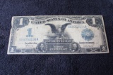 1899 $1 Black Eagle Silver Certificate Large Note