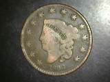1833 Large Cent Full Liberty
