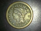 1852 Large Cent Full Liberty