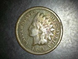 1864 Indian Head Cent F