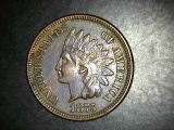 1875 Indian Head Cent EF
