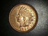 1891 Indian Head Cent High MS