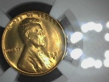 1937-S Lincoln Cent MS 65 RD NGC