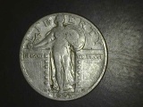 1927 D Standing Liberty Quarter VF