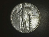 1929 S Standing Liberty Quarter VF+