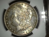 1886 Morgan Dollar MS 63 NGC