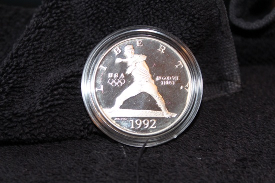 1992 Olympic Commemorative Silver Dollar