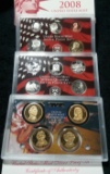 2008 United States  Silver Proof Set - 14 Pieces - Extremely low mintage, hard to find