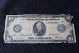 1914 $10 Silver Certificate Large Note
