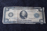1914 $20 Silver Certificate Large Note