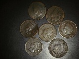 1864-1865-1866-1867-1868-1874-1876 Indian Head Cents