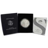 2007 1 oz. American Silver Eagle BU Box & COA