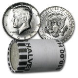 Roll 1964 90% Silver Kennedy Half Dollars BU
