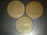 1864-1865-1866 Two Cents