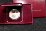1988 US Olympics Commemorative Silver Dollar Proof BOX