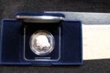 1995-w Special Olympics World Games Uncirculated Commem Silver Dollar BOX & COA