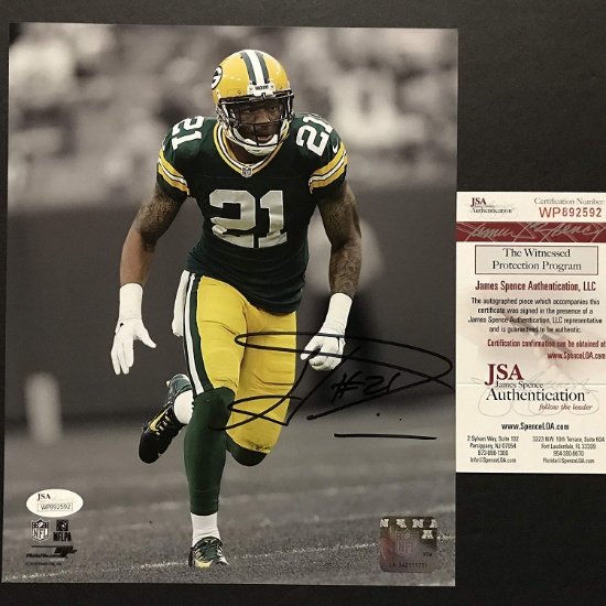 Autographed/Signed Ha Ha HaHa Clinton-Dix Green Bay Packers 8x10 Football Photo JSA COA