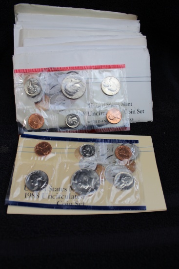 10 -- 1988 US Mint Sets