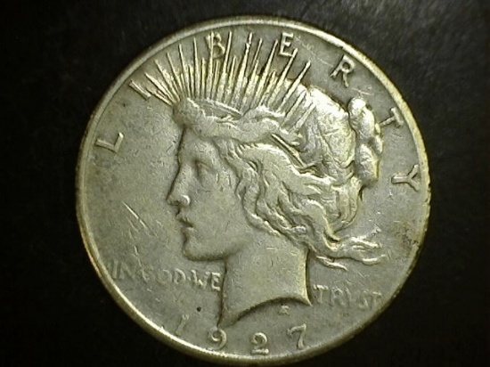 1927 Peace Dollar