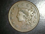 1835 Large Cent F/VF