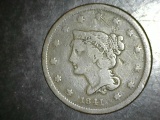 1841 Large Cent F
