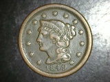 1849 Large Cent VF+