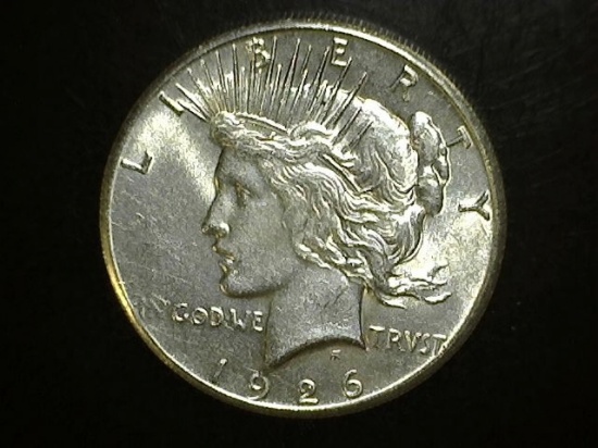 1926 Peace Dollar BU
