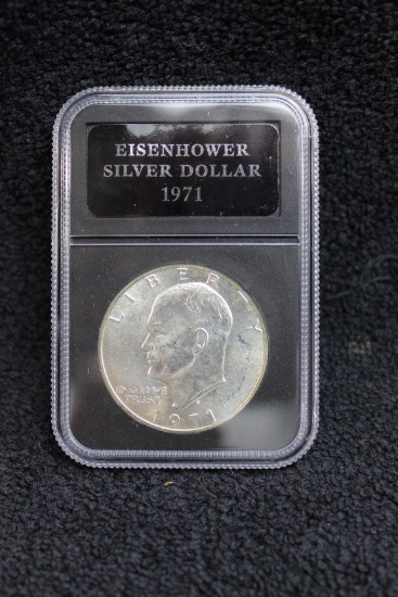 1971-S Silver Eisenhower Dollar BU