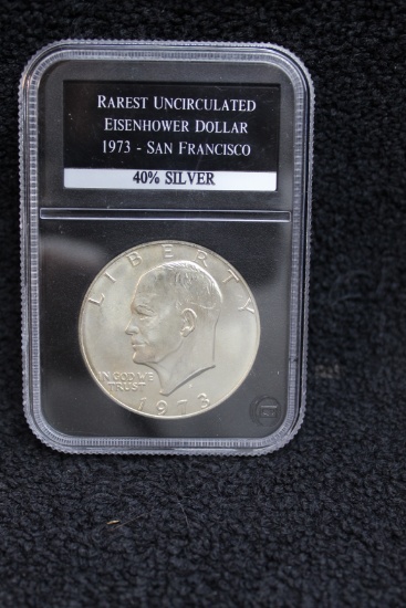 1973-S Silver Eisenhower Dollar BU