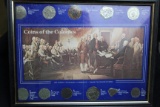 Framed Coins of The Colonies
