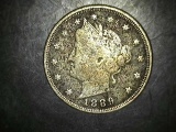 1889 Liberty Head V Nickel F/VF