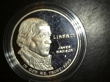 1993-s James Madison & The Bill of Rights Commemorative Silver Dollar Proof