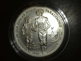 1995 Paralympics (Blind Runner) UNC Commemorative Silver Dollar