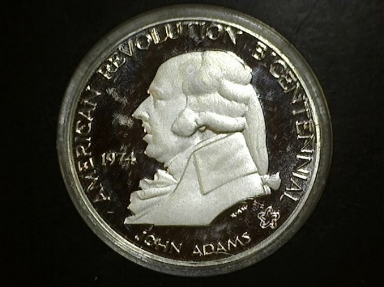 1974 Silver American Revolution Bicentennial Medal