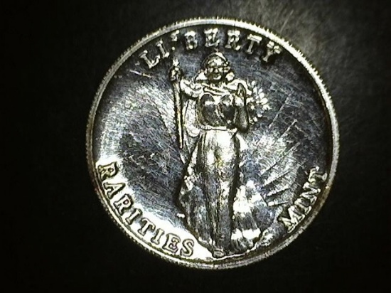 1 oz Silver Round Liberty Rarities Mint