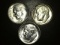 1947 P-D-S Lot of 3 Brilliant Uncirculated Dimes!