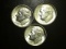 1948 P-D-S Lot of 3 Brilliant Uncirculated Dimes!