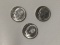 1952 P-D-S Lot of 3 Brilliant Uncirculated Dimes!