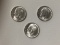 1953 P-D-S Lot of 3 Brilliant Uncirculated Dimes!