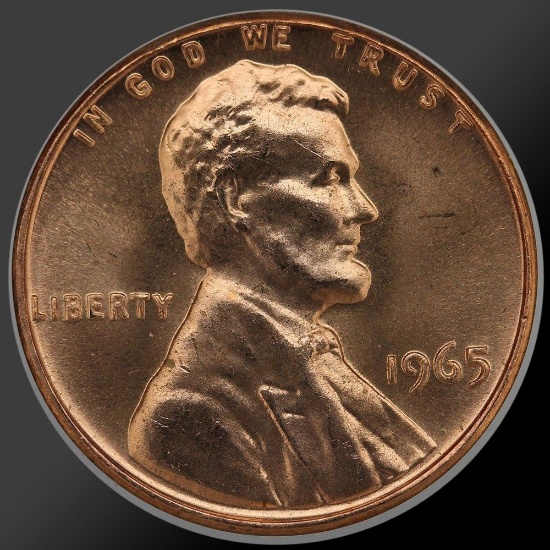 1965 Lincoln Cent Penny Gem SMS Coin!