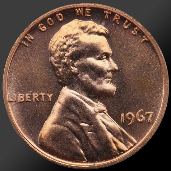 1967 Lincoln Cent Penny Gem SMS Coin!