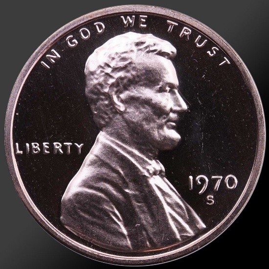 1970 Lincoln Cent Penny Gem Proof Coin!