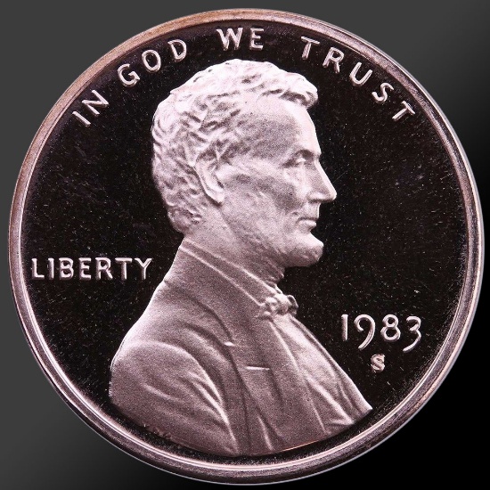 1983 Lincoln Cent Penny Gem Proof Coin!