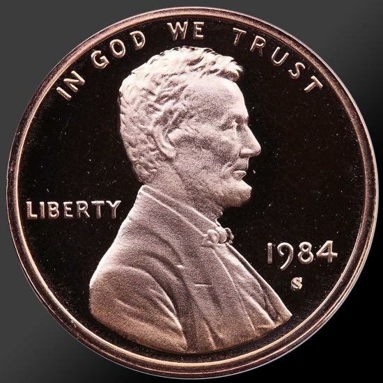 1984 Lincoln Cent Penny Gem Proof Coin!