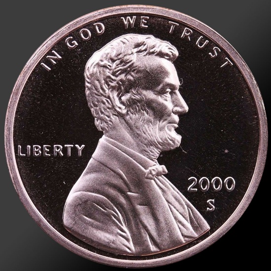 2000 Lincoln Cent Penny Gem Proof Coin!