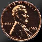 1962 Lincoln Cent Penny Gem Proof Coin!